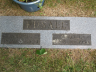 Gravestone of Benson and Grace (Porter) Edsall