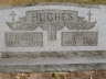 Gravestone of Thomas and Lillian (Allen) Hughes